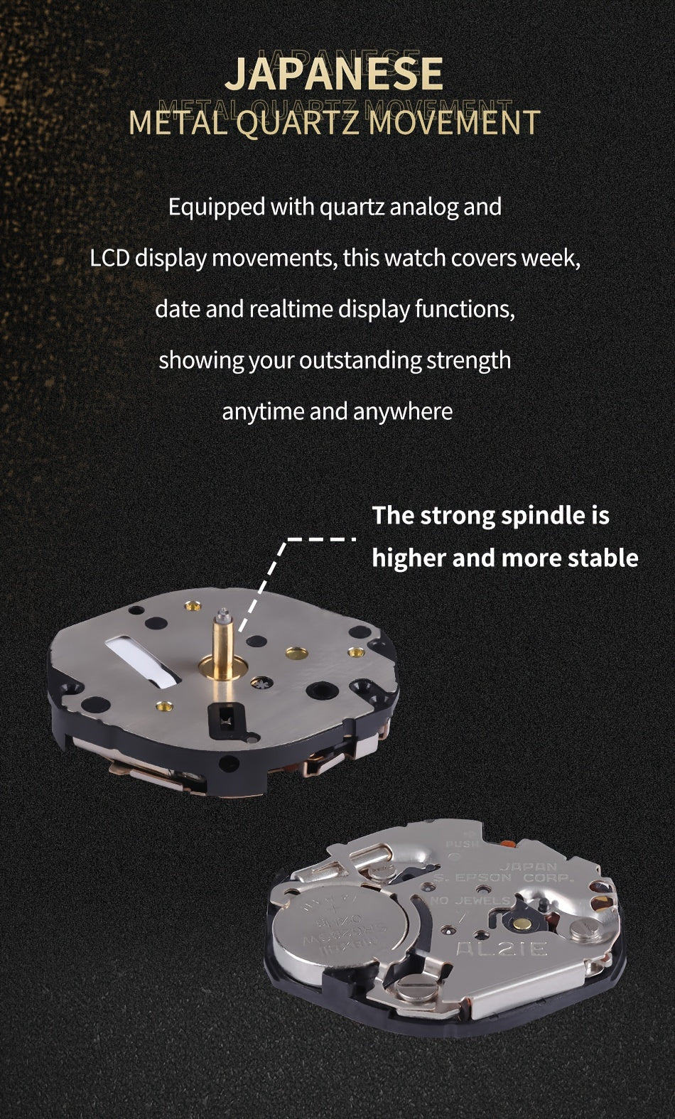 NAVIFORCE Men’s Dual Display Chronograph Quartz Watch