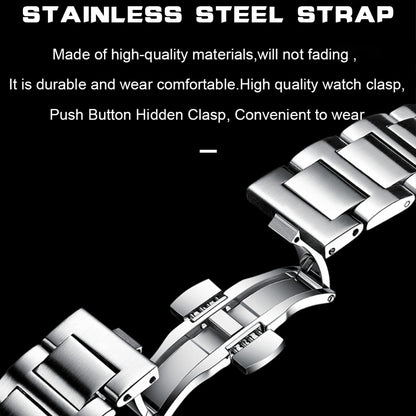 POEDAGAR High Quality Ultra-thin Calendar Quartz Business Men's Casual Watch