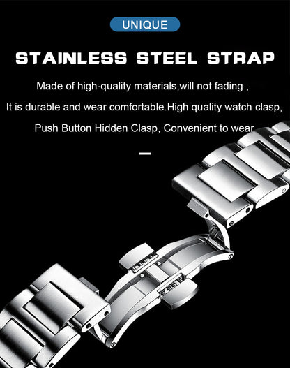 POEDAGAR High Quality Ultra-thin Calendar Quartz Business Men's Casual Watch