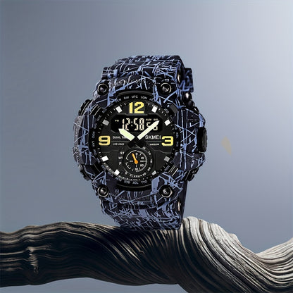 Skmei Large Dial Digital Fashion Multifunctional Electronic Watch for men&women, Suitable for Women&women