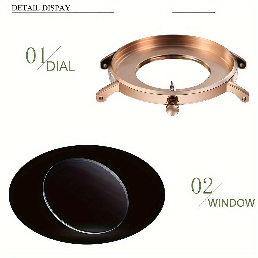 Hannah Brand Men'S Watch Features a Slim 6.9Mm Design with a Minimalist Dial, Perfect for Stylish Business Occasions.