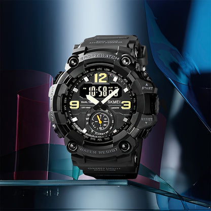 Skmei Large Dial Digital Fashion Multifunctional Electronic Watch for men&women, Suitable for Women&women