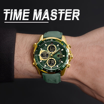 NAVIFORCE Men’s Dual Display Chronograph Quartz Watch