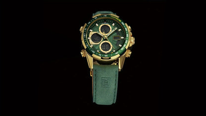 NAVIFORCE Men’s Dual Display Chronograph Quartz Watch