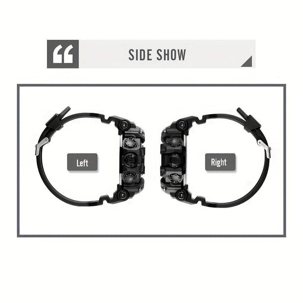 Skmei Large Dial Digital Fashion Multifunctional Electronic Watch for men&women, Suitable for Women&women