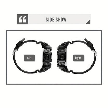 Skmei Large Dial Digital Fashion Multifunctional Electronic Watch for men&women, Suitable for Women&women